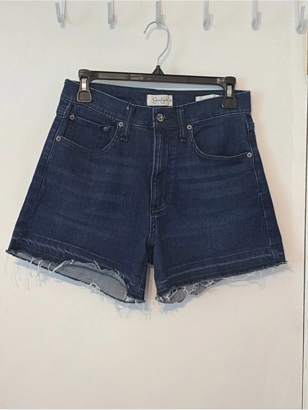 Jessica Simpson Dark Blue Denim Cutoff Shorts